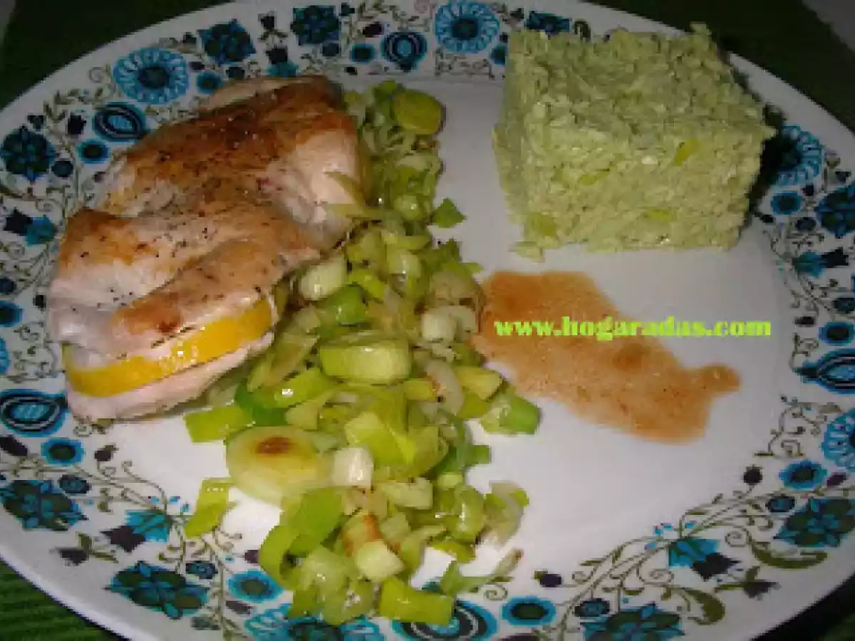 ReceHogaradas - Pollo con puerros y aguacate
