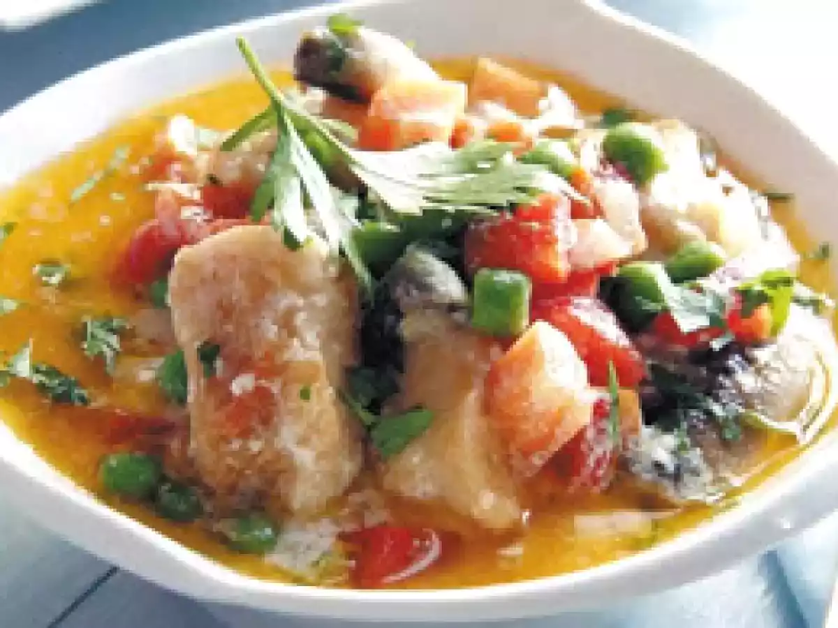 Receta Comida Fricasé de pechugas de pollo