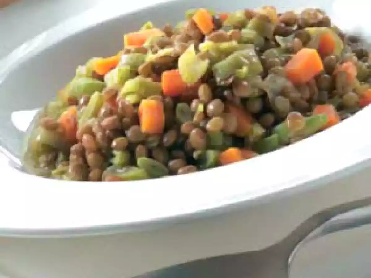 Receta Comida Lentejas con Verduras
