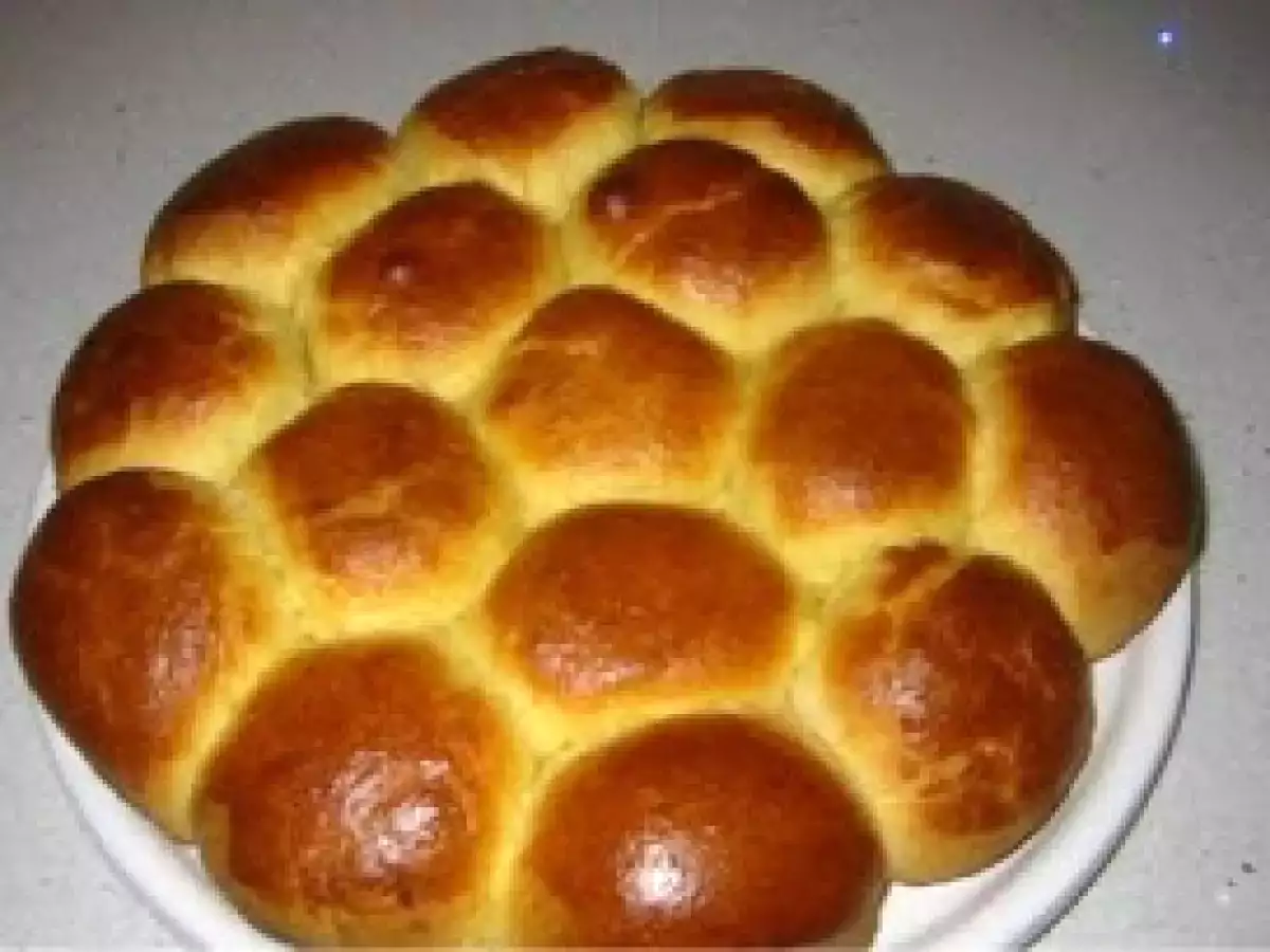 Receta CORONA DE PAN RELLENA