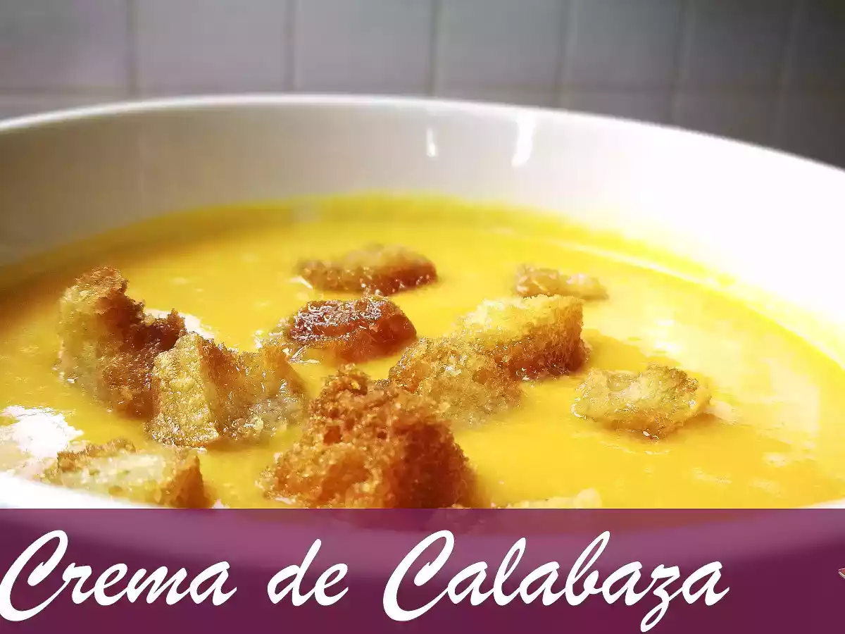 Receta de Acción de Gracias | Crema de Calabaza | Thanksgiving Day Recipe
