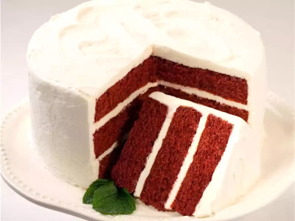 Receta de bizcocho Red Velvet ( Tarta de Terciopelo Rojo)