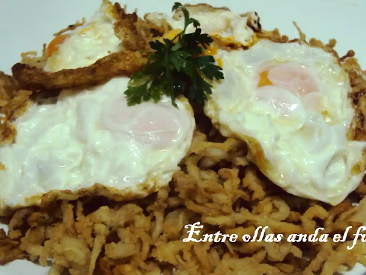 RECETA DE CHANQUETES CON HUEVOS FRITOS - foto 2