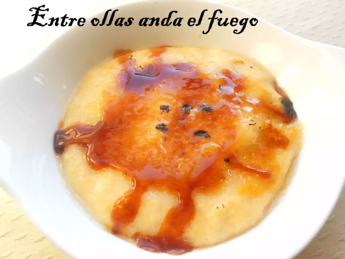 RECETA DE CREMA CATALANA QUEMADA