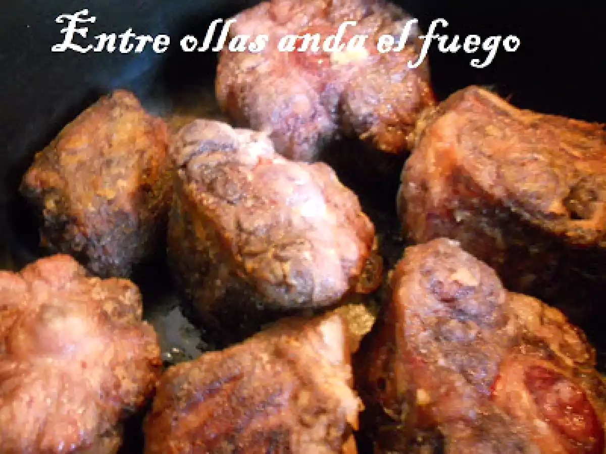 RECETA DE ESTOFADO DE RABO DE TORO