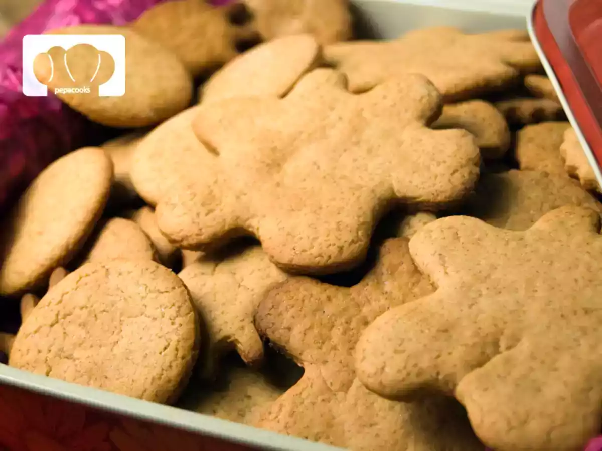 Receta de galletas de jengibre. Gingerbread cookies. - foto 2