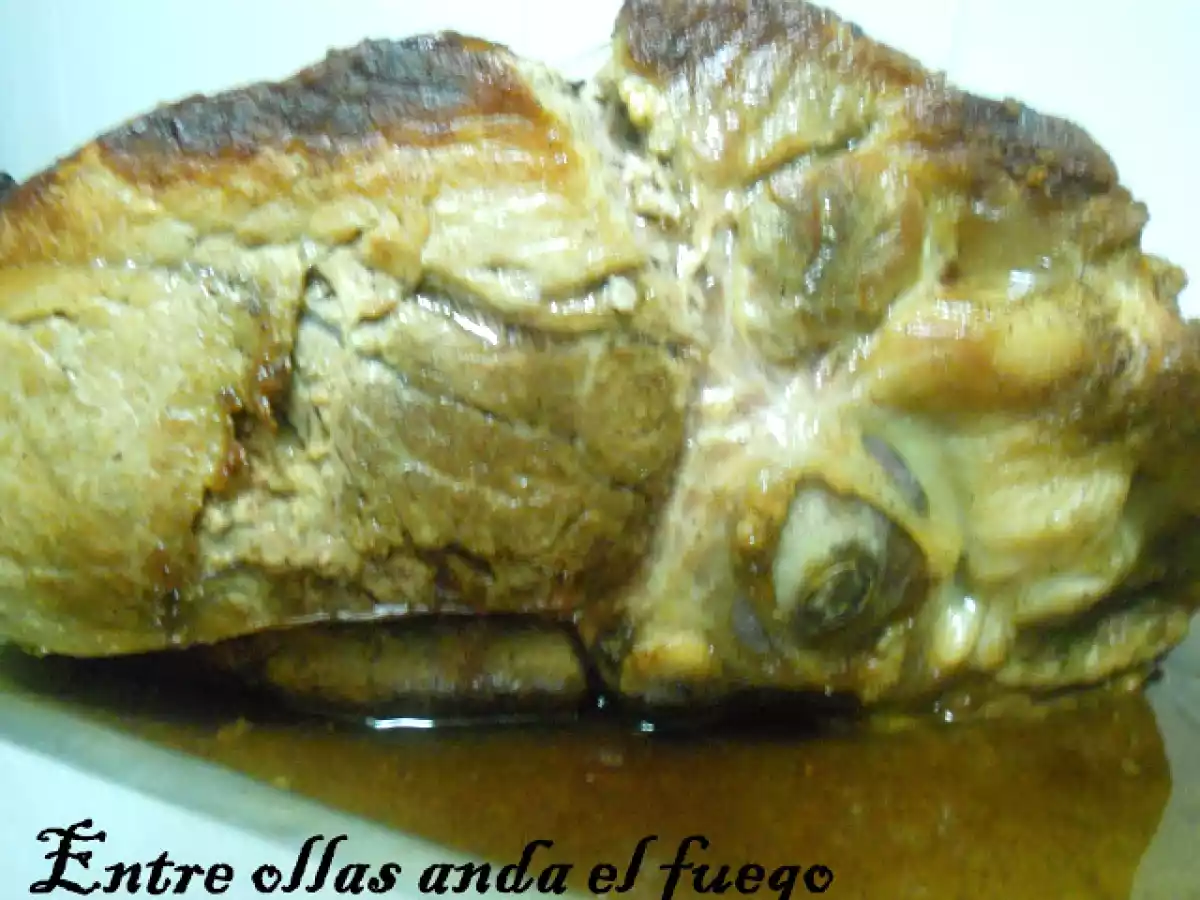 RECETA DE JAMÓN ASADO A LA COCA-COLA