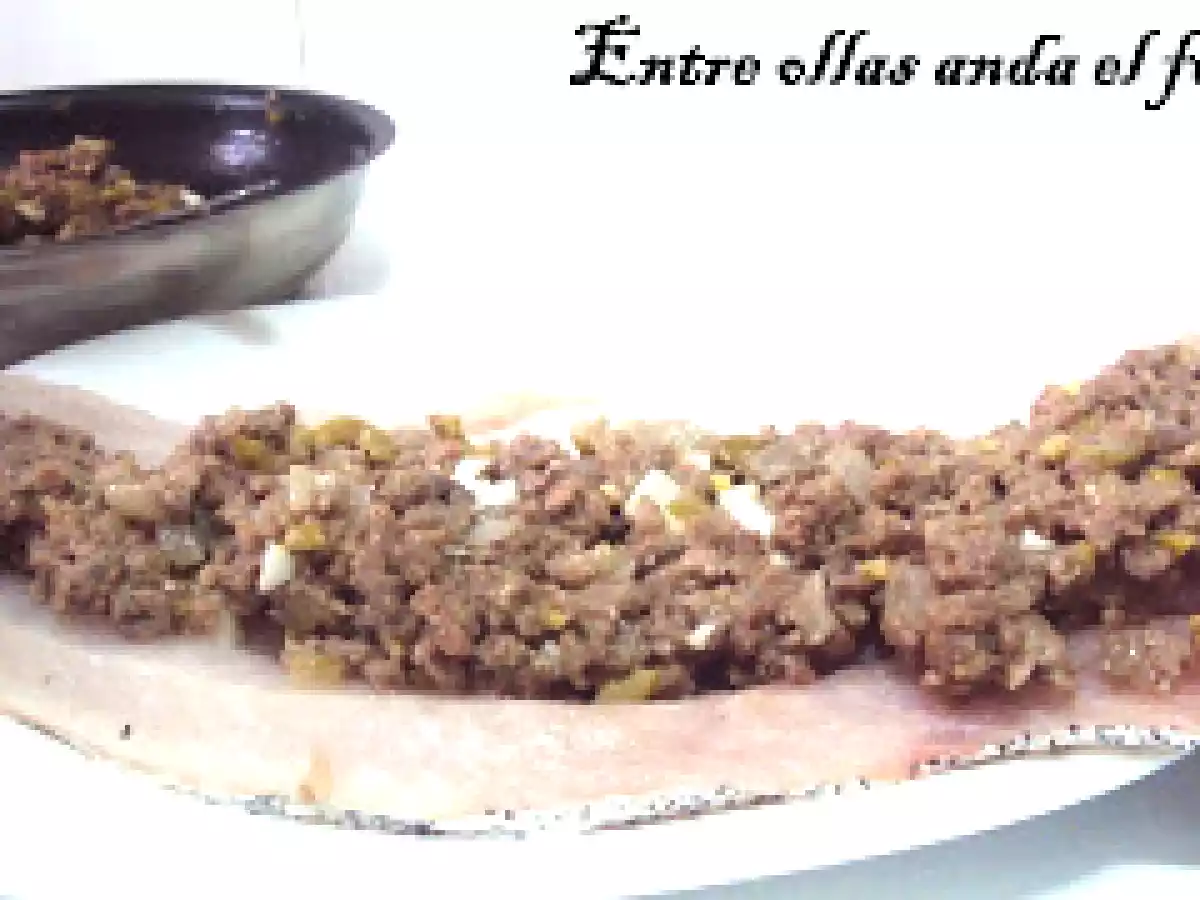 RECETA DE MERLUZA RELLENA DE PICADILLO DE CARNE - foto 3