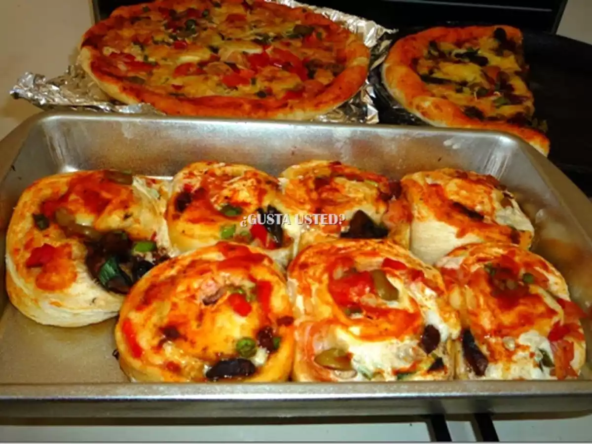 RECETA DE PIZZA ROLES - foto 2
