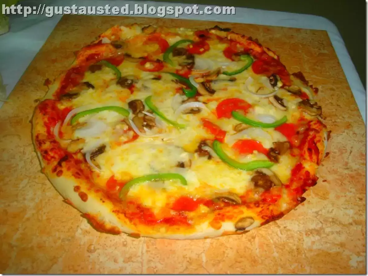 RECETA DE PIZZA SUPER SUPEREMA Y PIZZA DE MARISCOS - foto 5