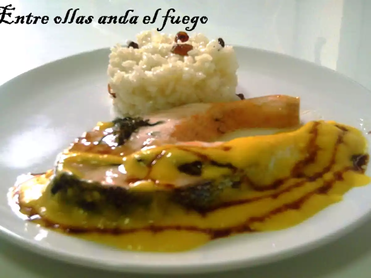 RECETA DE SALMON CON SALSA DE MANGO Y CURRY - foto 2