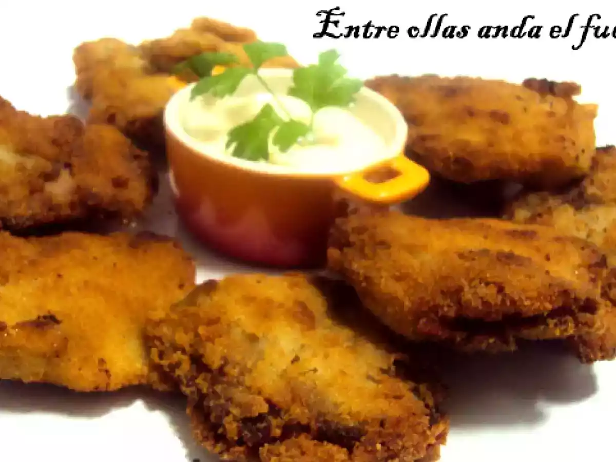 RECETA DE SETAS RELLENAS DE JAMÓN