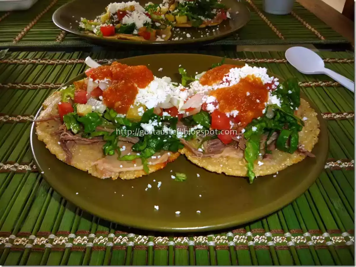 RECETA DE SOPES, PELLIZCADAS, PICADAS, MIGADAS, CHALUPAS, HUARACHES ANTOJITOS MEXICANOS