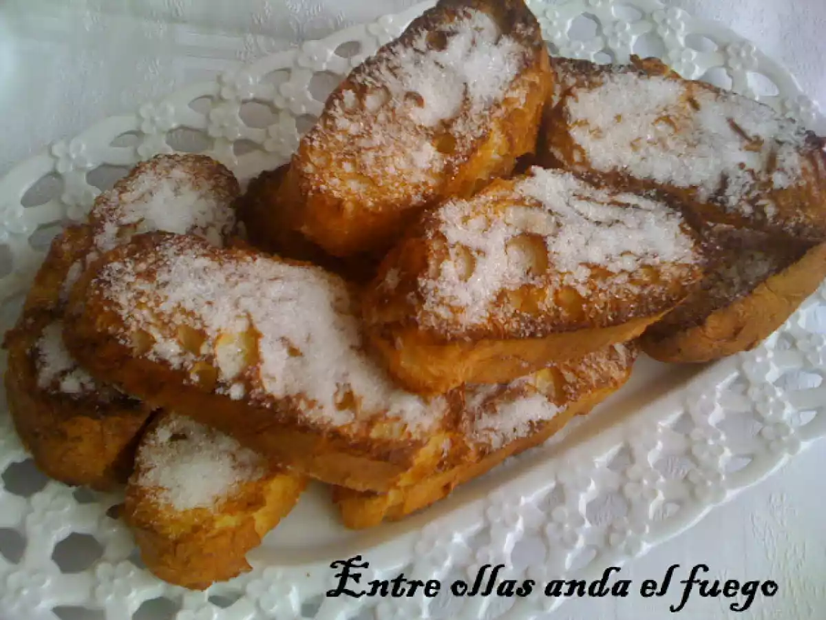 RECETA DE TORRIJAS AL HORNO - foto 3