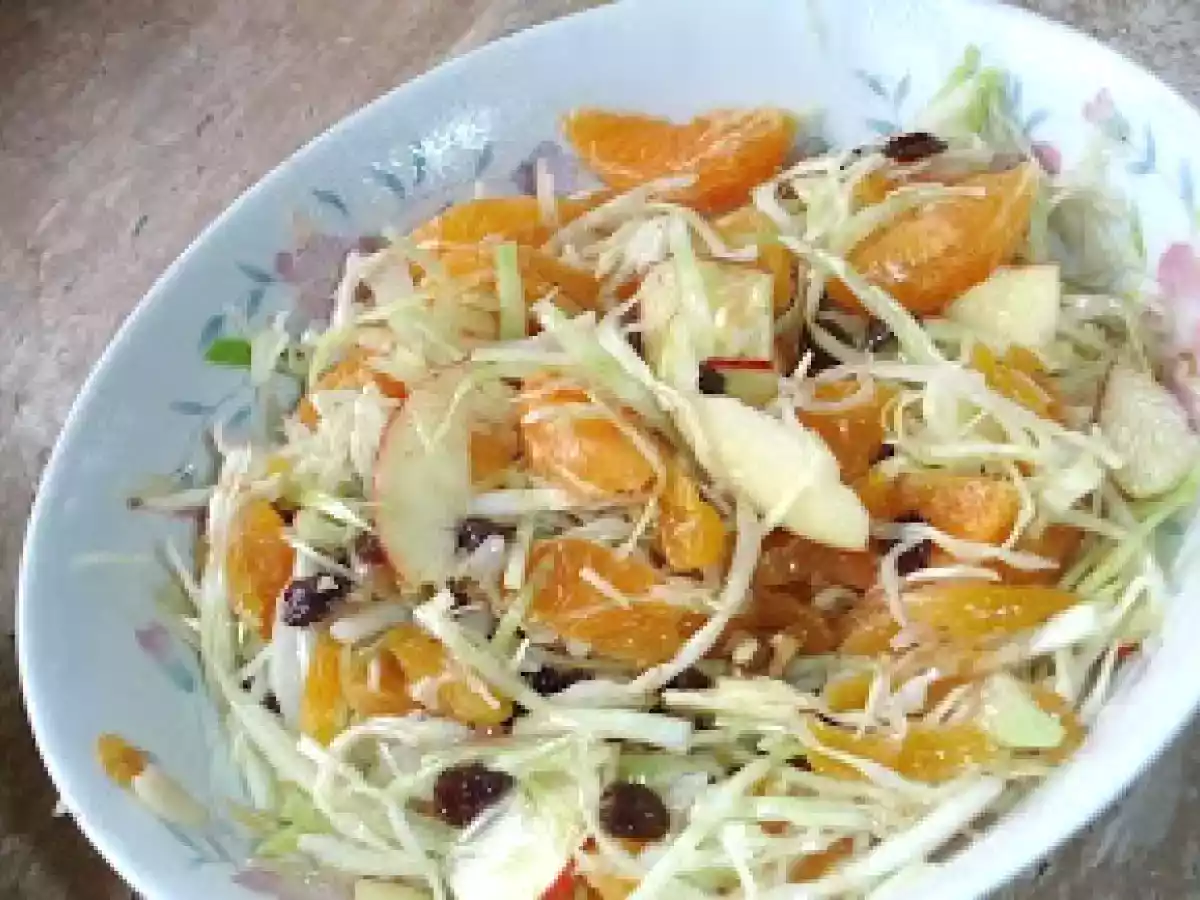 Receta ENSALADA DE COL DE HOJA AGRI-DULCE - foto 2