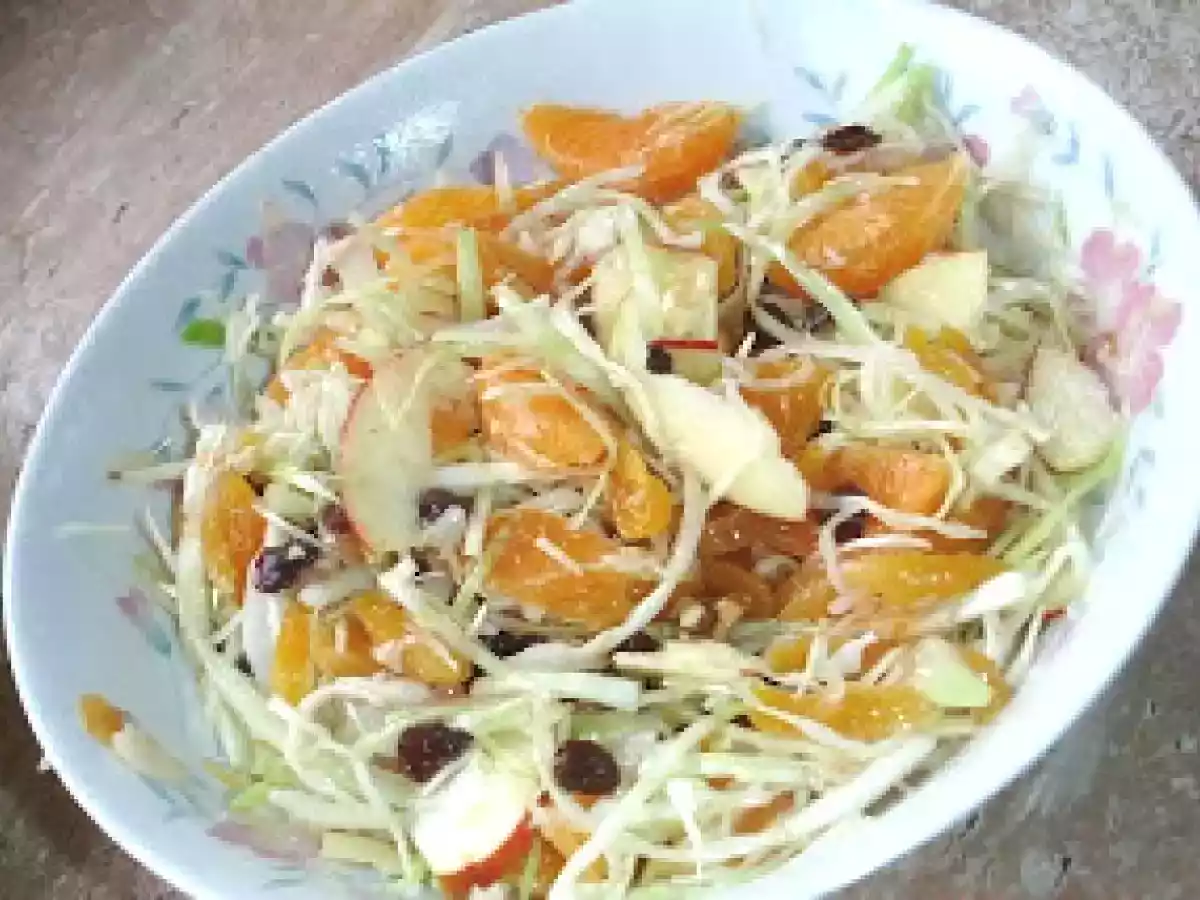 Receta ENSALADA DE COL DE HOJA AGRI-DULCE - foto 3