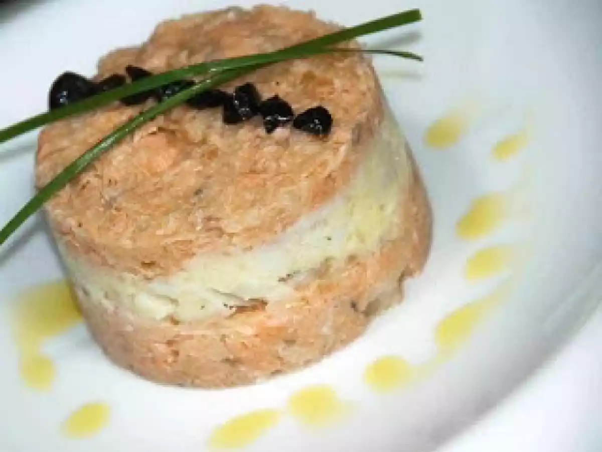 Receta ENTRADA DE SALMON Y PATATAS: - foto 2