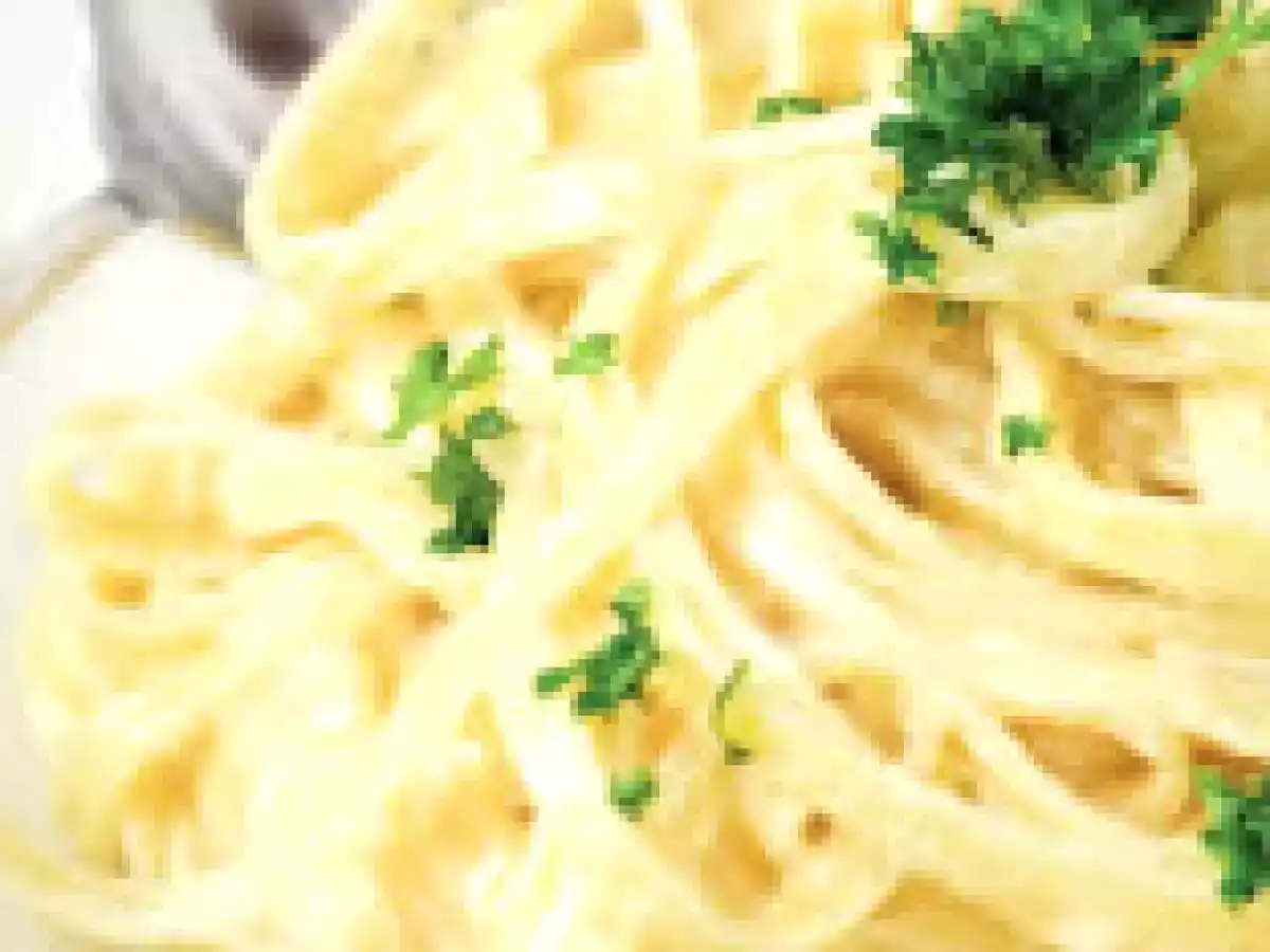 Receta Fetuccini al limón