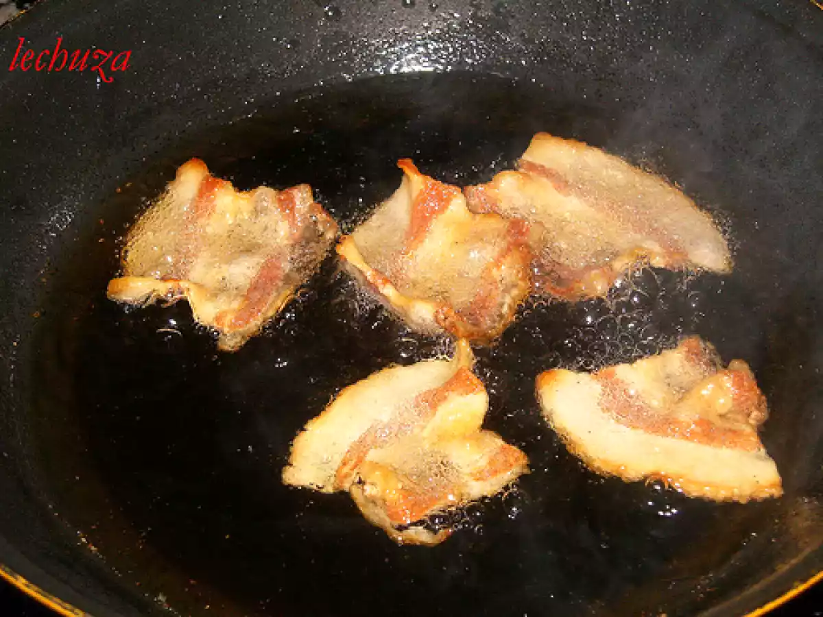 Receta gallega: xenos (bertons) con huevo y ajada - foto 2