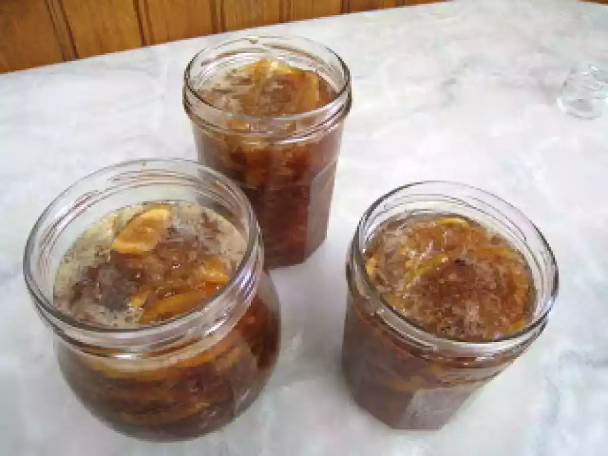 Receta MERMELADA DE LIMON A LA VAINILLA