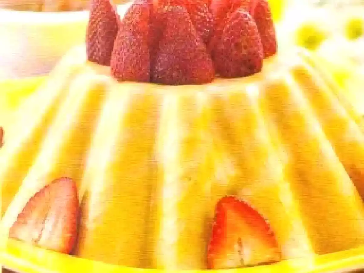 Receta Mousse de Manjar con Fresas