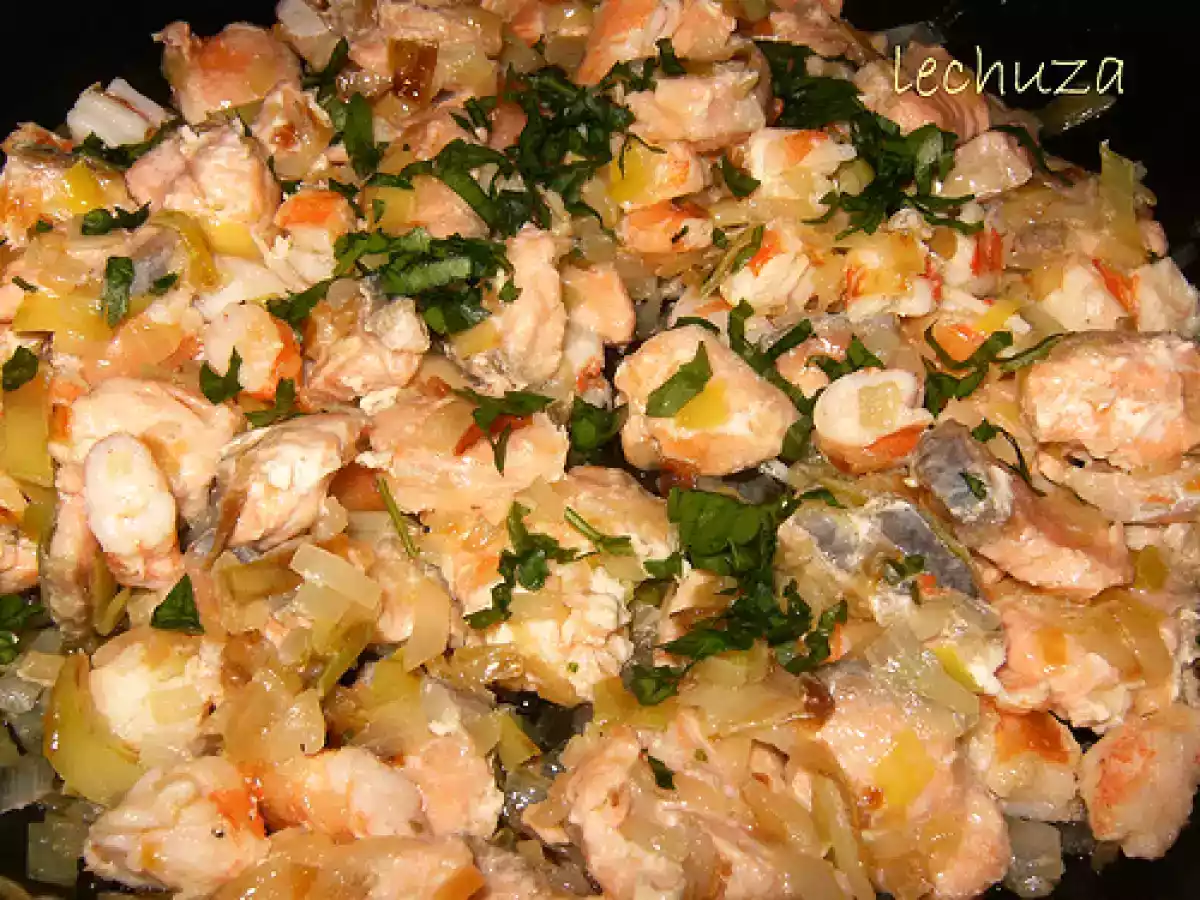 Receta navideña: conchas de salmón y langostinos - foto 6