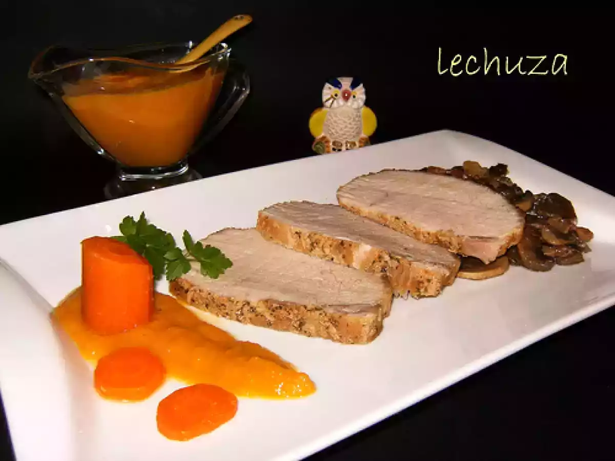 Receta navideña: lomo de cerdo asado con salsa de zanahorias - foto 2