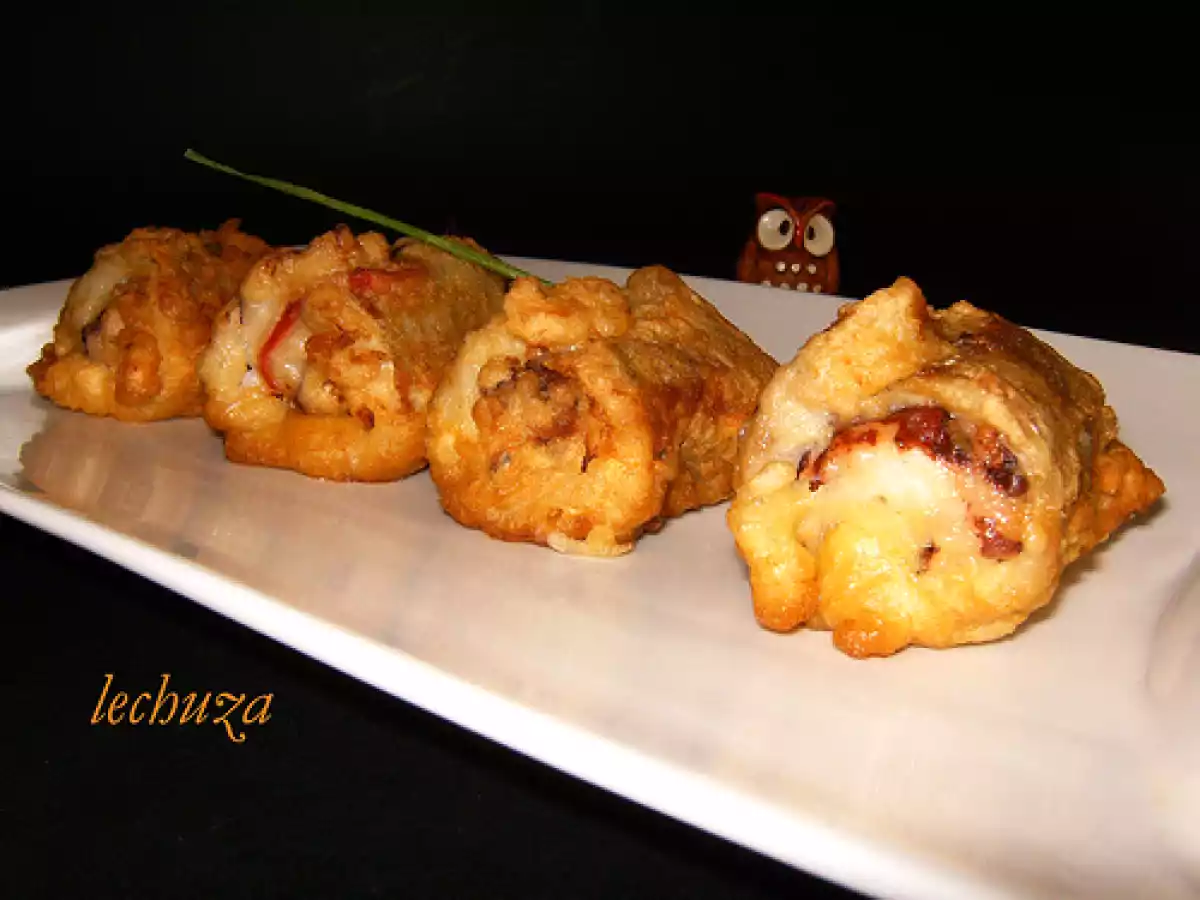 Receta navideña: rollitos de meiga (gallo) con pulpo - foto 3