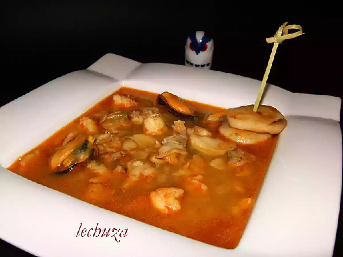Receta navideña: sopa de pescado y marisco
