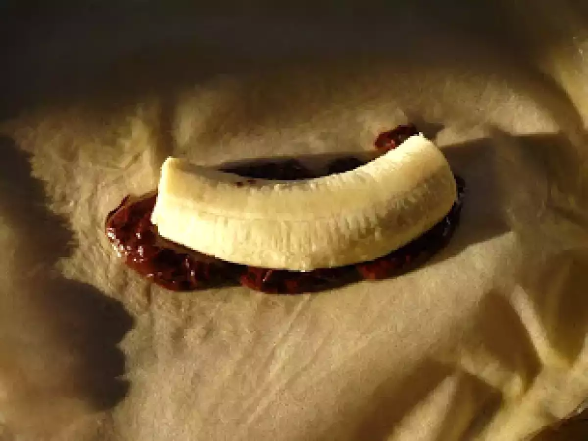 Receta NEMS DE CHOCOLATE Y BANANA