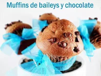 Receta numero 5: muffins de baileys y chocolate