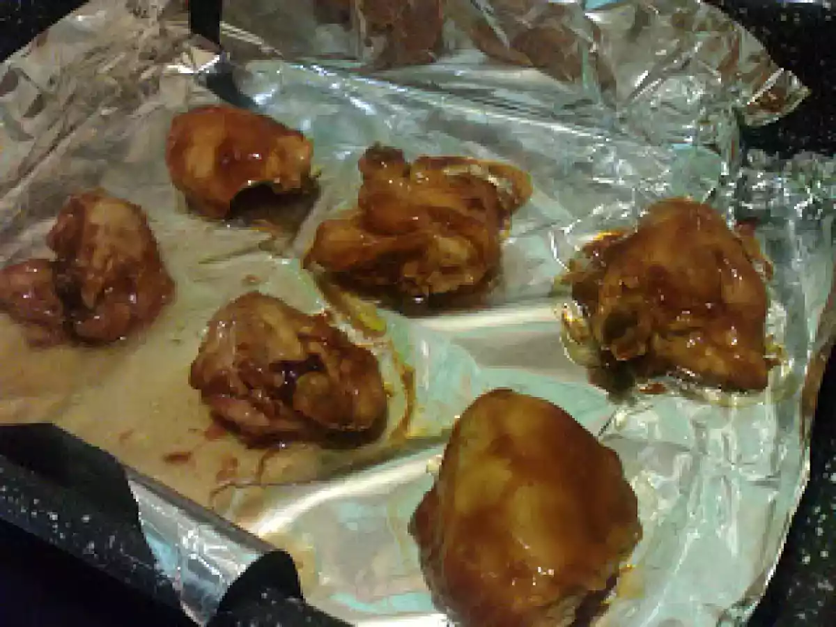 Receta: Pollo BBQ al horno - foto 3