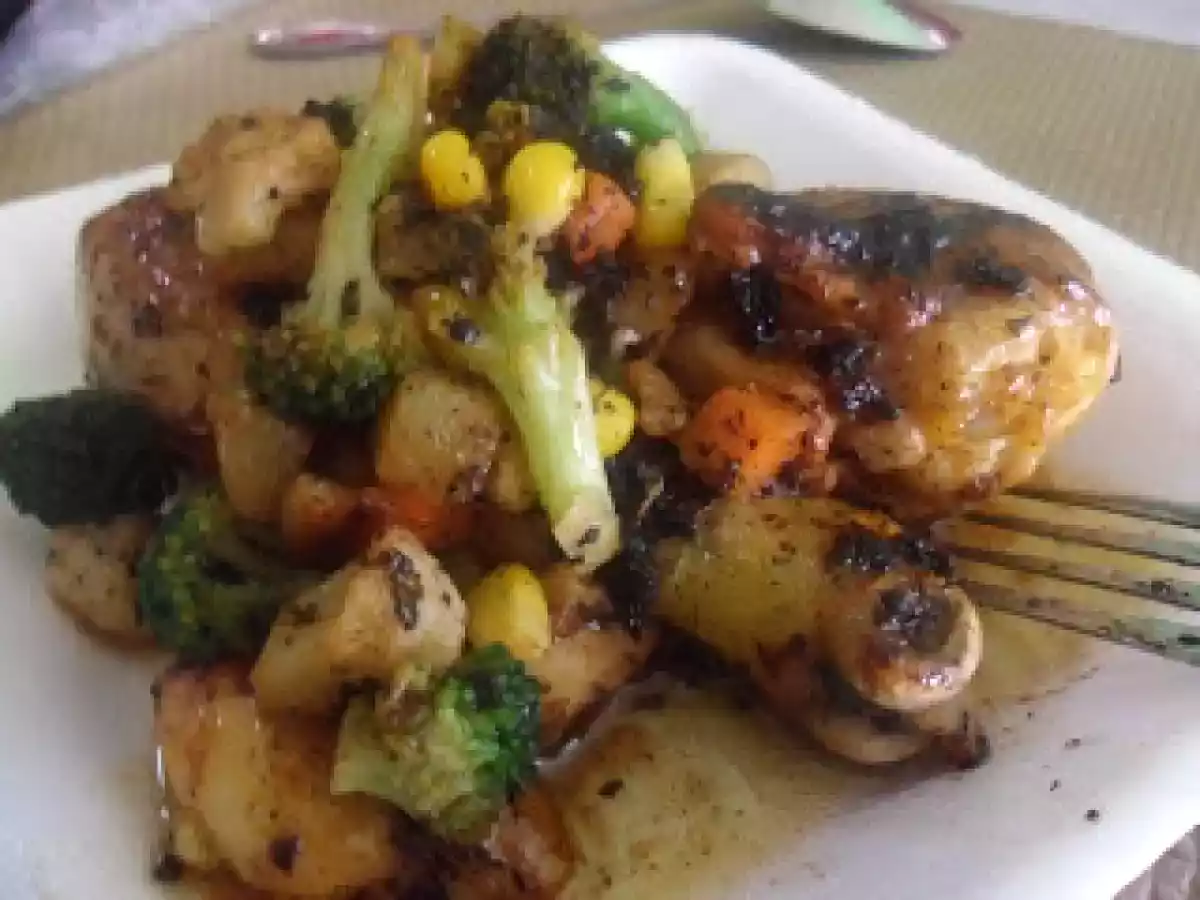 Receta: Pollo en salsa de naranja agria - foto 2