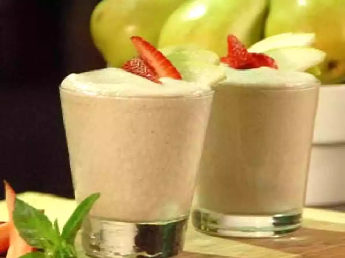 Receta Postre Mousse de Pera