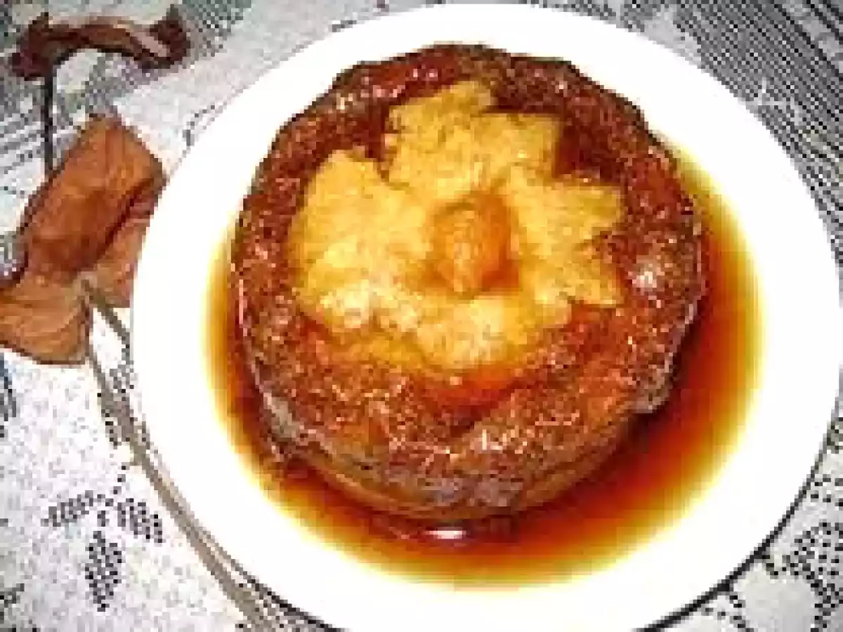 Receta Postre Pudin de Piña