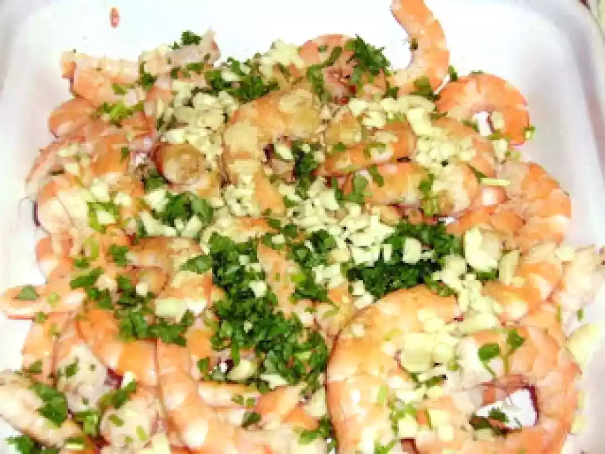 Receta SALMON CON LANGOSTINOS/GAMBAS Y ARROZ