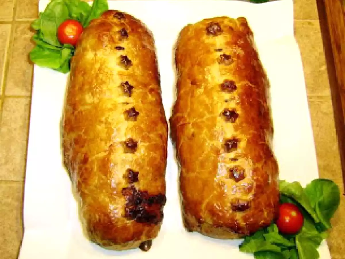 Receta SOLOMILLO EN PASTE DE HOJALDRE