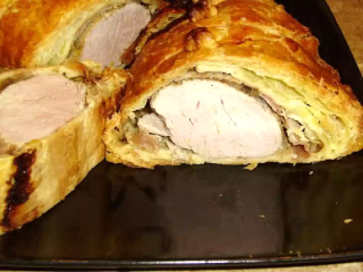 Receta SOLOMILLO EN PASTE DE HOJALDRE - foto 2