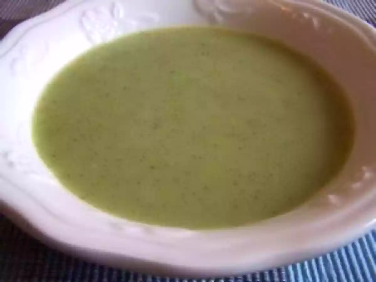 Receta SOPA-CREMA DE CALABACIN/ZAPALLO ITALIANO Y ALBACA