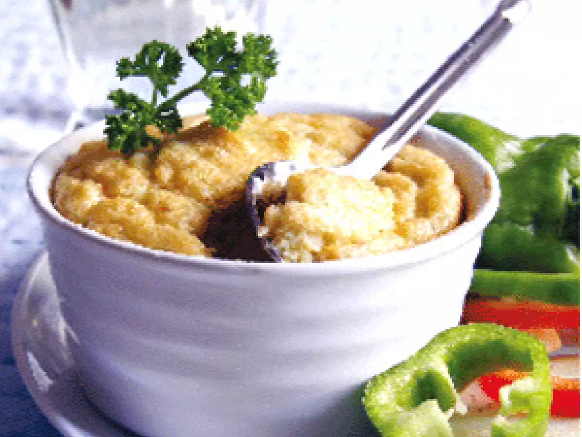 Receta Souffle de Berenjenas Vegetariana