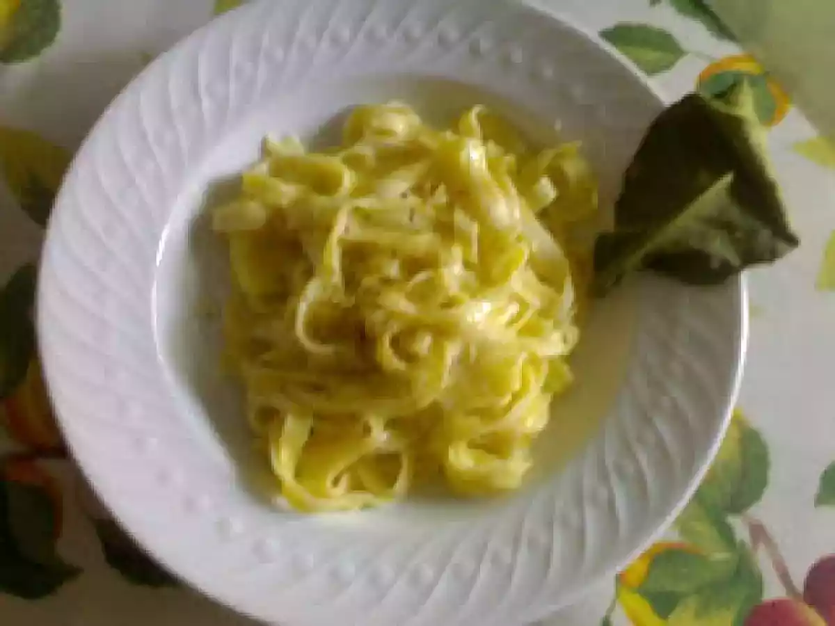 Receta TAGLIOLINI AL LIMON