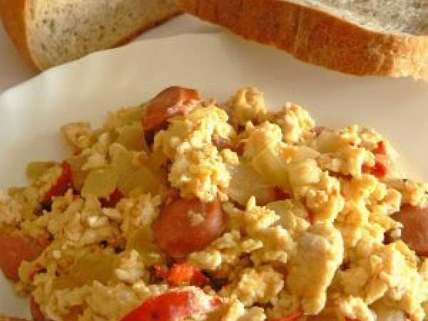 Recetas Cocina Huevos Revueltos con Jamon