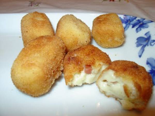 Recetas Comida Croquetas de Jamon y Queso