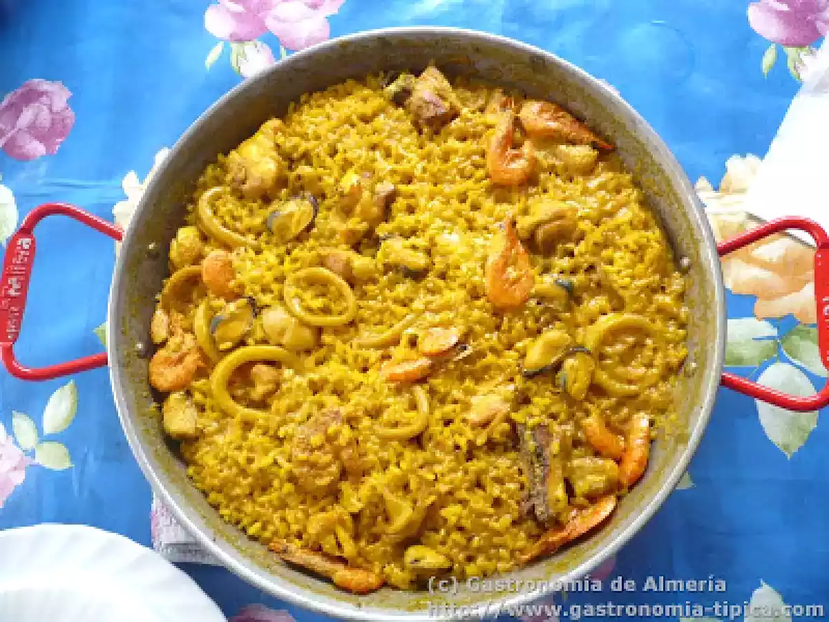 Recetas de paella : Paella de Marisco - foto 2