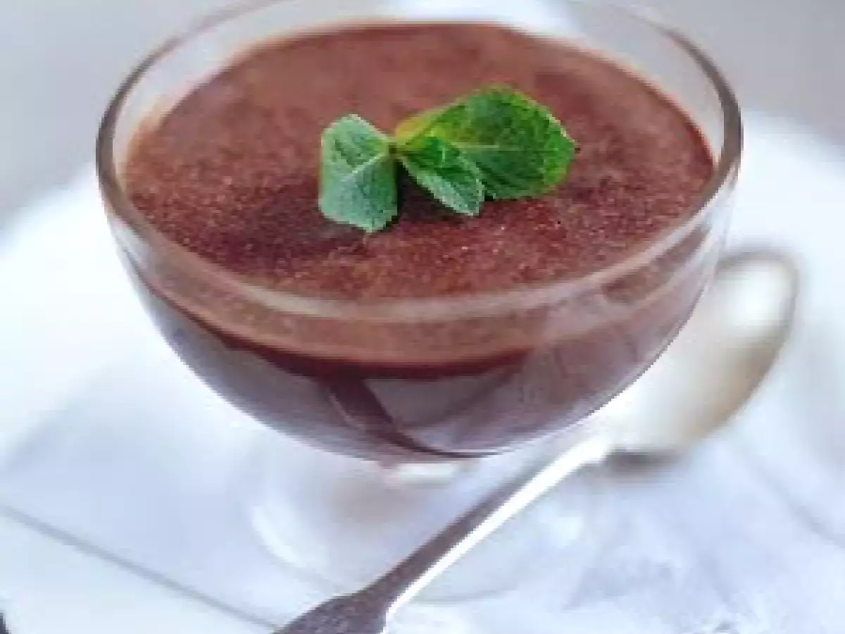 Recetas para no Engordar Mousse de Chocolate