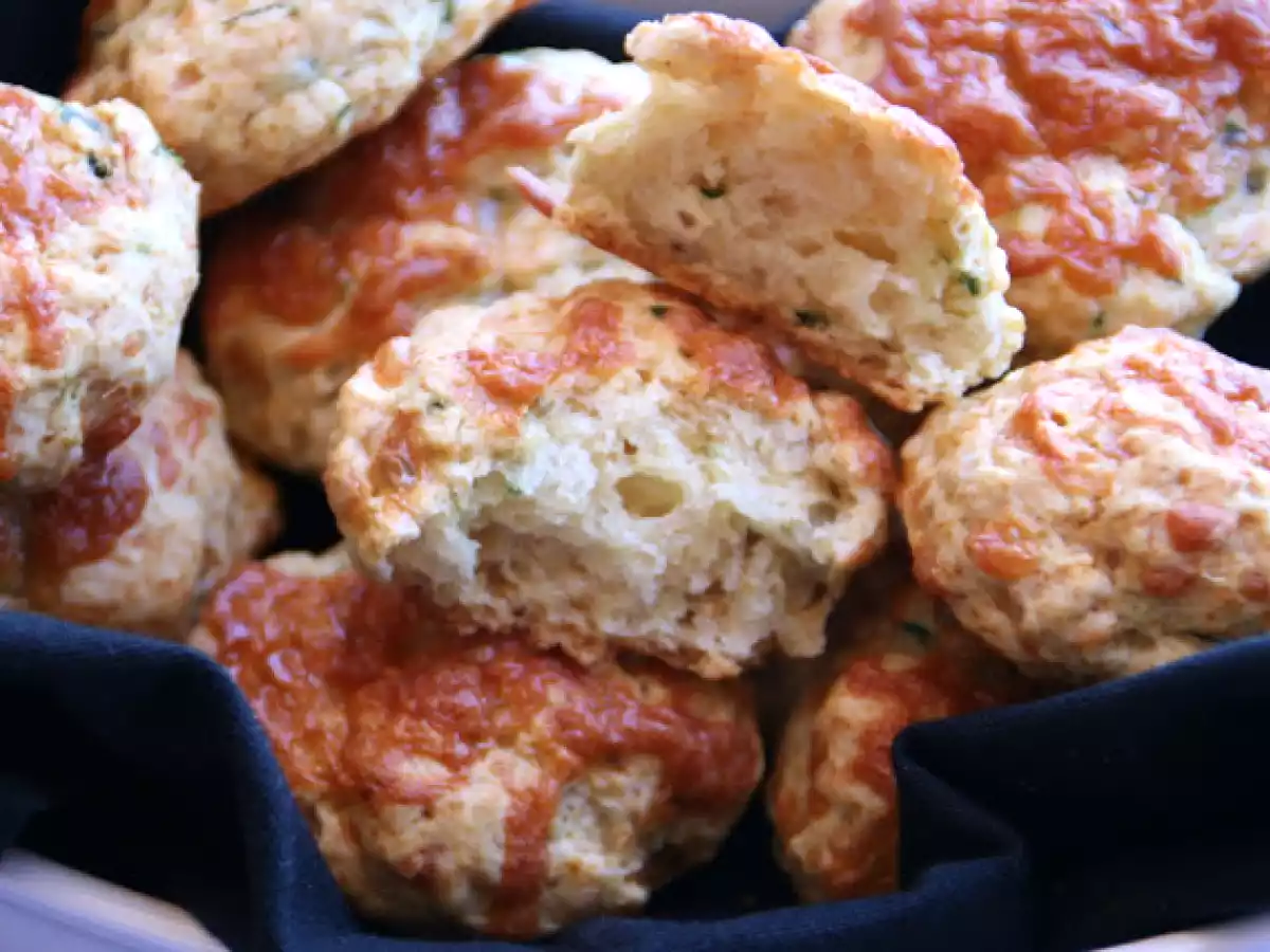 Red Lobster Cheese Scones: Panecillos de queso
