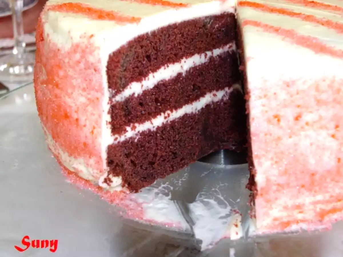 RED VELVET CAKE - Tarta de Terciopelo Rojo - foto 2