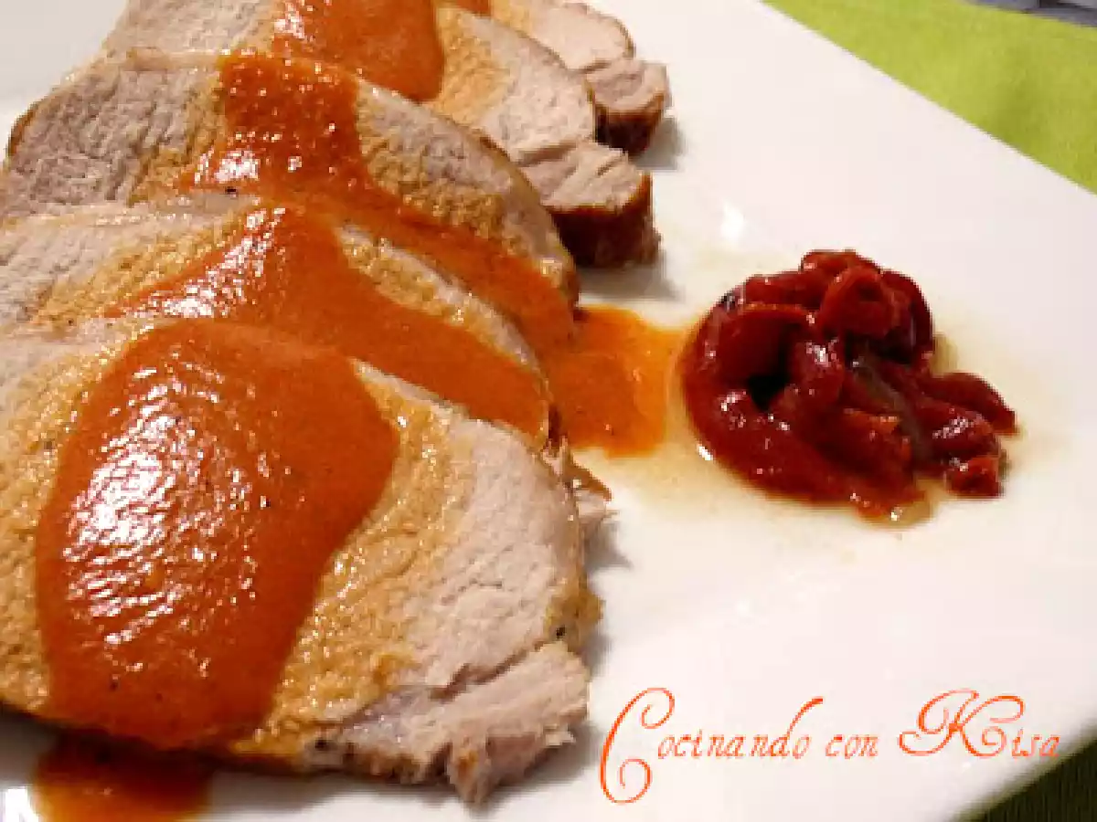 Redondo de Cerdo en Salsa de Piquillos fussioncook