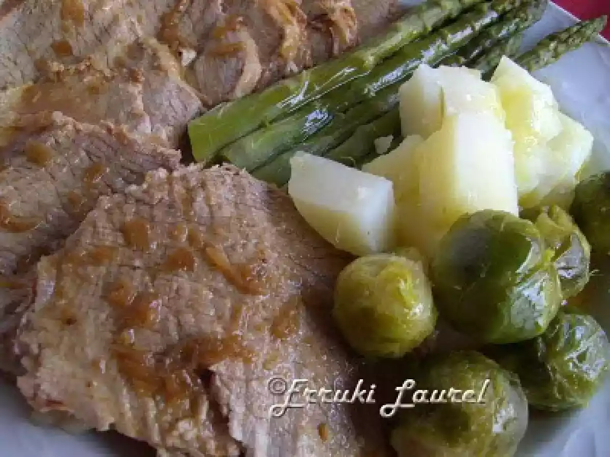 Redondo de ternera a la cebolla confitada - foto 2