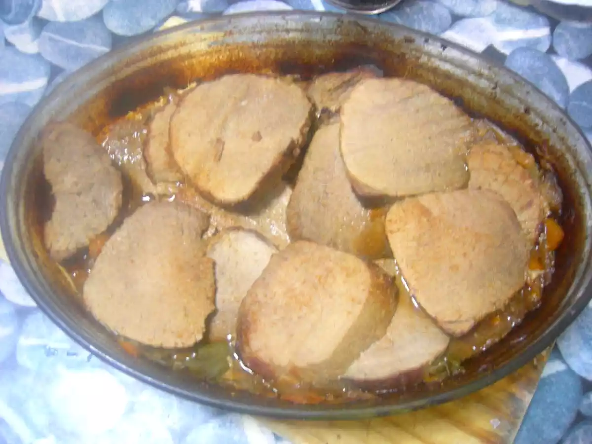 Redondo de ternera al horno con hierbas provenzales - foto 4